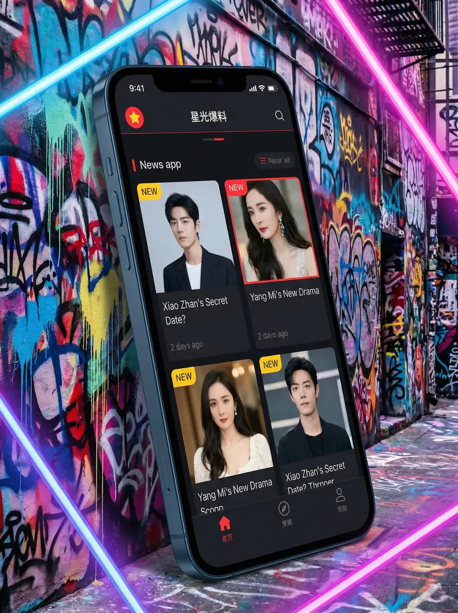 q播万部 APP界面展示 - 掌上吃瓜神器